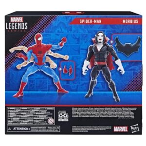 The Amazing Spider-Man Marvel Legends Pack 2 Figurines Spider-Man & Morbius 15 cm