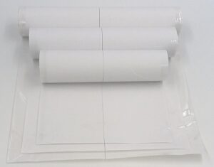 genuine brodart fold-on archival large roll combo - 10", 12", & 14" (50)