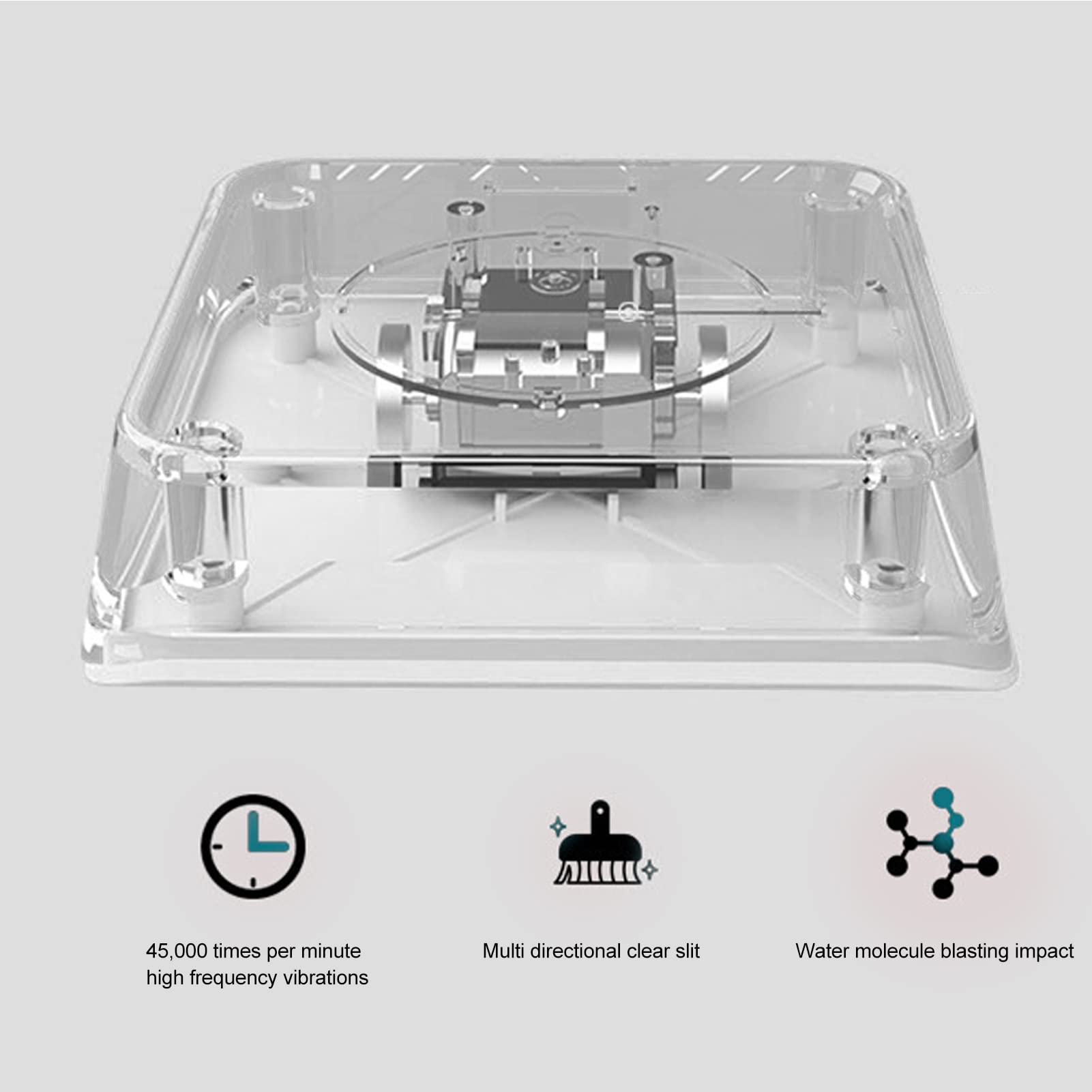 Fruit Vegetable Washing Machine,USB Portable Ultrasonic Electrolysis Fruit Purifier Fruit Cleaner Device Mini Dishwasher for Cleaning Fruit Vegetables Meat(White)