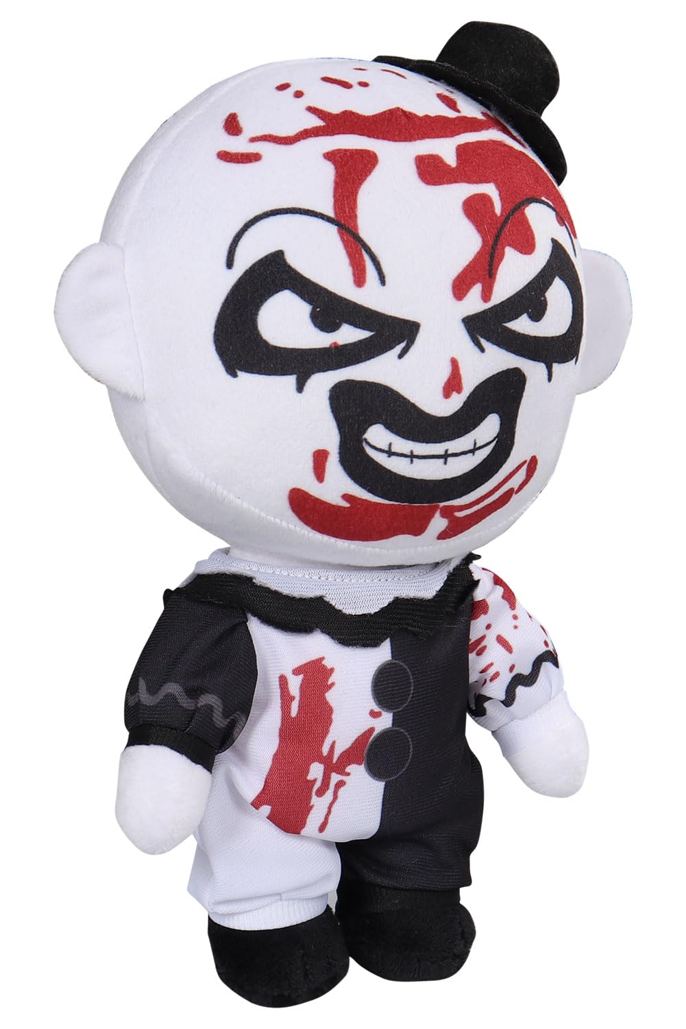 Feeriay Art Clown Plush Toy Soft Bloody Killer Art Clown Stuffed Plushie Pillow Doll for Kids Adults