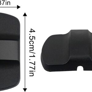 Magnetic Slider Replacement Block, Compatible with YETI Lids 10 oz, 14 oz, 16 oz, 20 oz, 26 oz, 30 oz, Black(2 Pack)