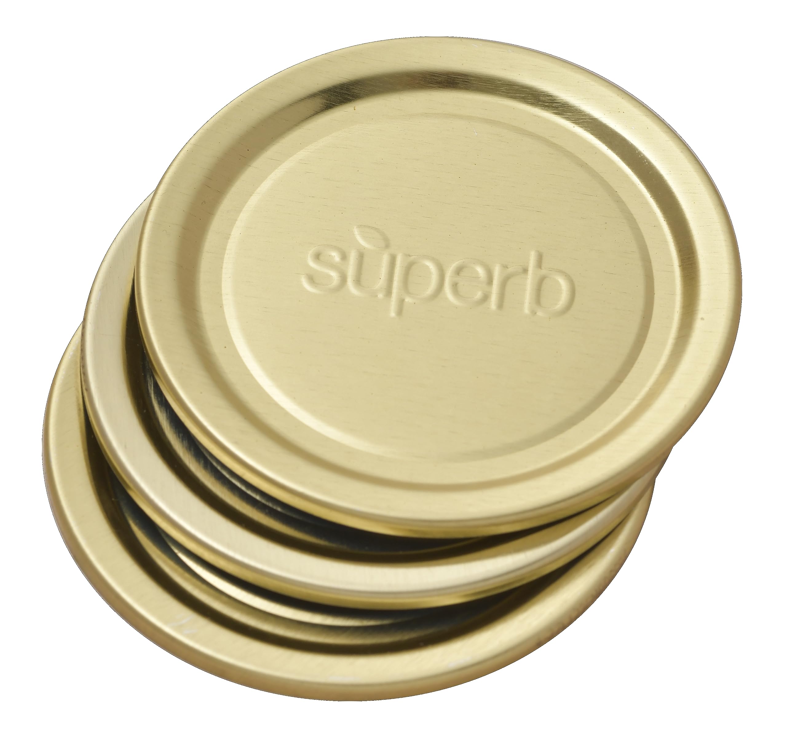 Superb Regular Mouth Mason Jar Canning Lids – Made in the USA – Pack of 12 Lids (2 Boxes -12 Lids Each)