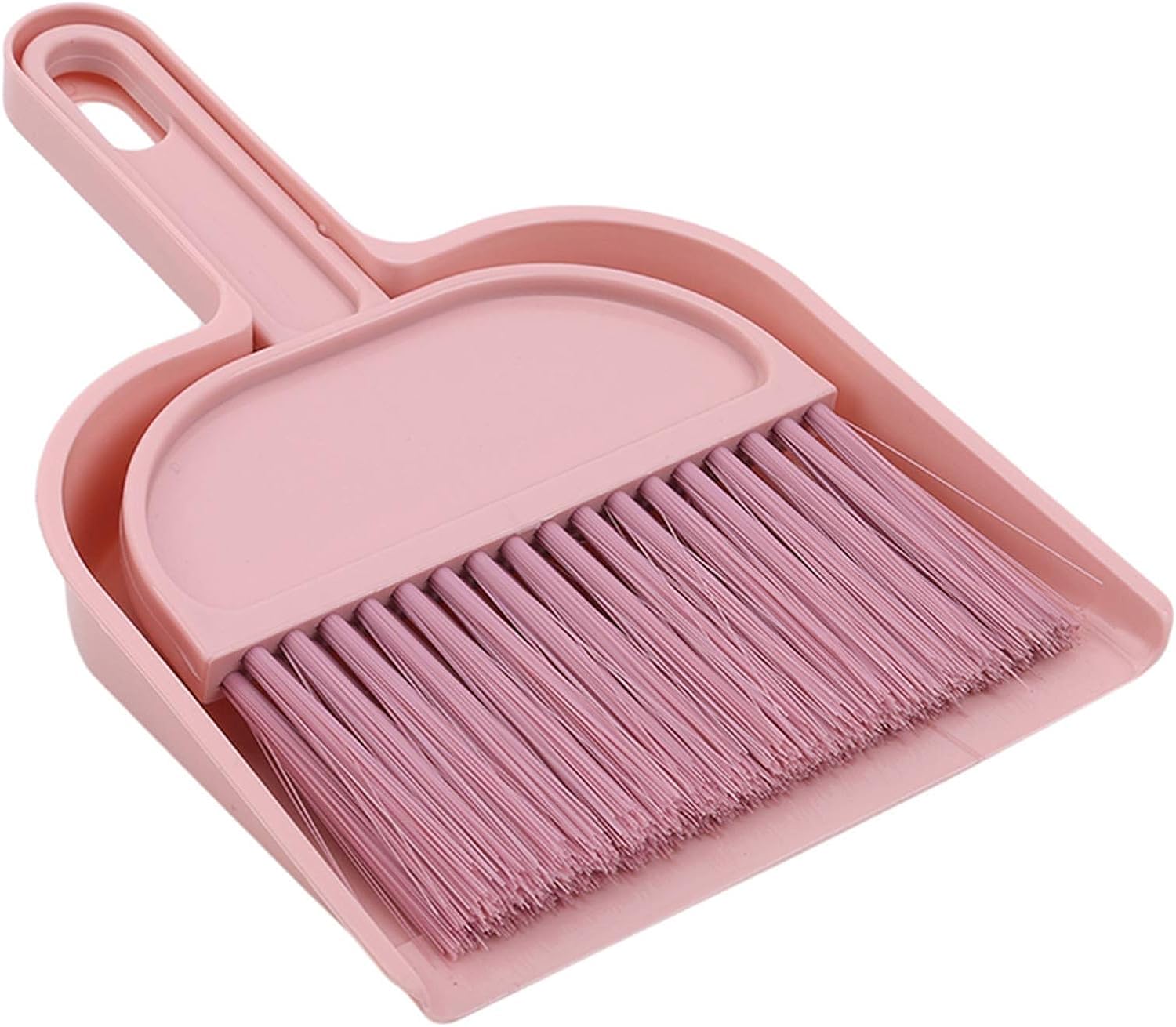 Plastic Mini Broom and Dustpan,Mini Cleaning Brush with Dustpan Set Desktop Cleaning Accessories,Pink with Dustpan Set,Plastic Mini Broom and Dustpan,Desktop Cleaning Set