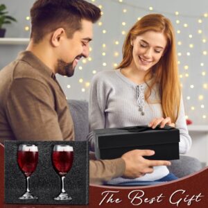 MTLEE 2 Pcs Wine Candle in Glass Gel Candles Scented Decorative Margarita Cocktail Food Shaped Candles with Gift Box for Christmas Home Wedding Gifts Holiday