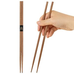 restaurantware bambuddha 9.5 inch to go chopsticks 100 durable bamboo chopsticks - with paper band brown bamboo premium chopsticks for all kinds of foods ideal for cafes and restaurants