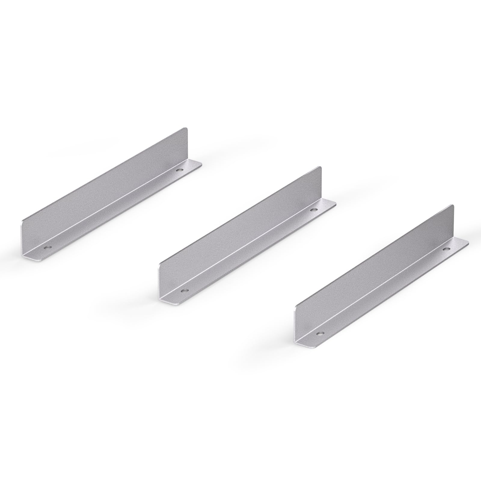 AA Products P-SH-Divider-A Shelf Divider Shelf Accessories Designed for 13" Depth Van Shelving Storage, Set of 3 - Grey