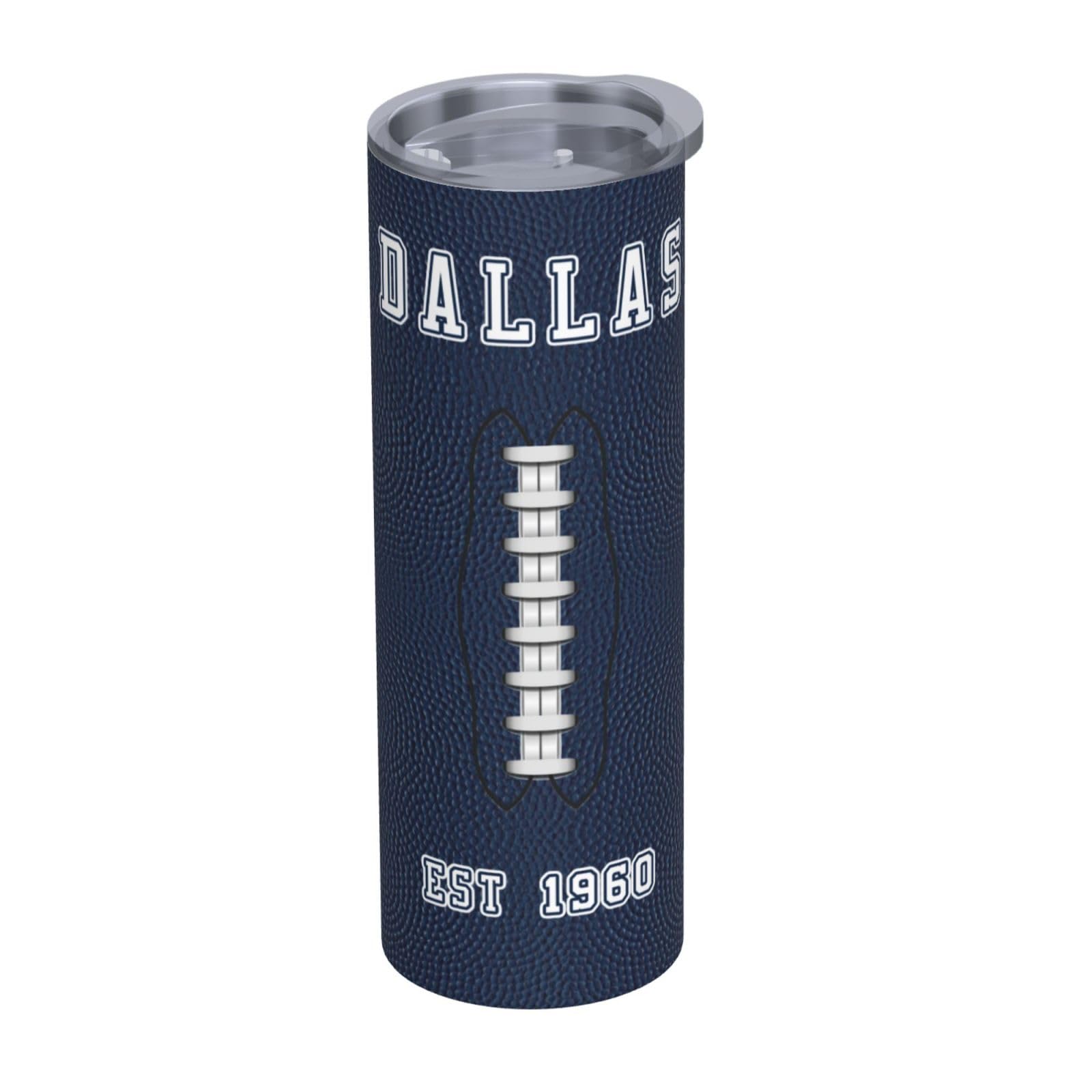 Ultrexo Dallas Tumblers Cup Insulation Travel Stainless Steel Mug Navy