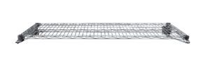 express kitchquip heavy duty chrome wire storage wall shelf (18" x 72")