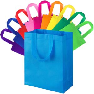 sperpand 30pcs gift bags medium size, reusable goodie bags, gift bags with handles for party favors, birthday, baby shower