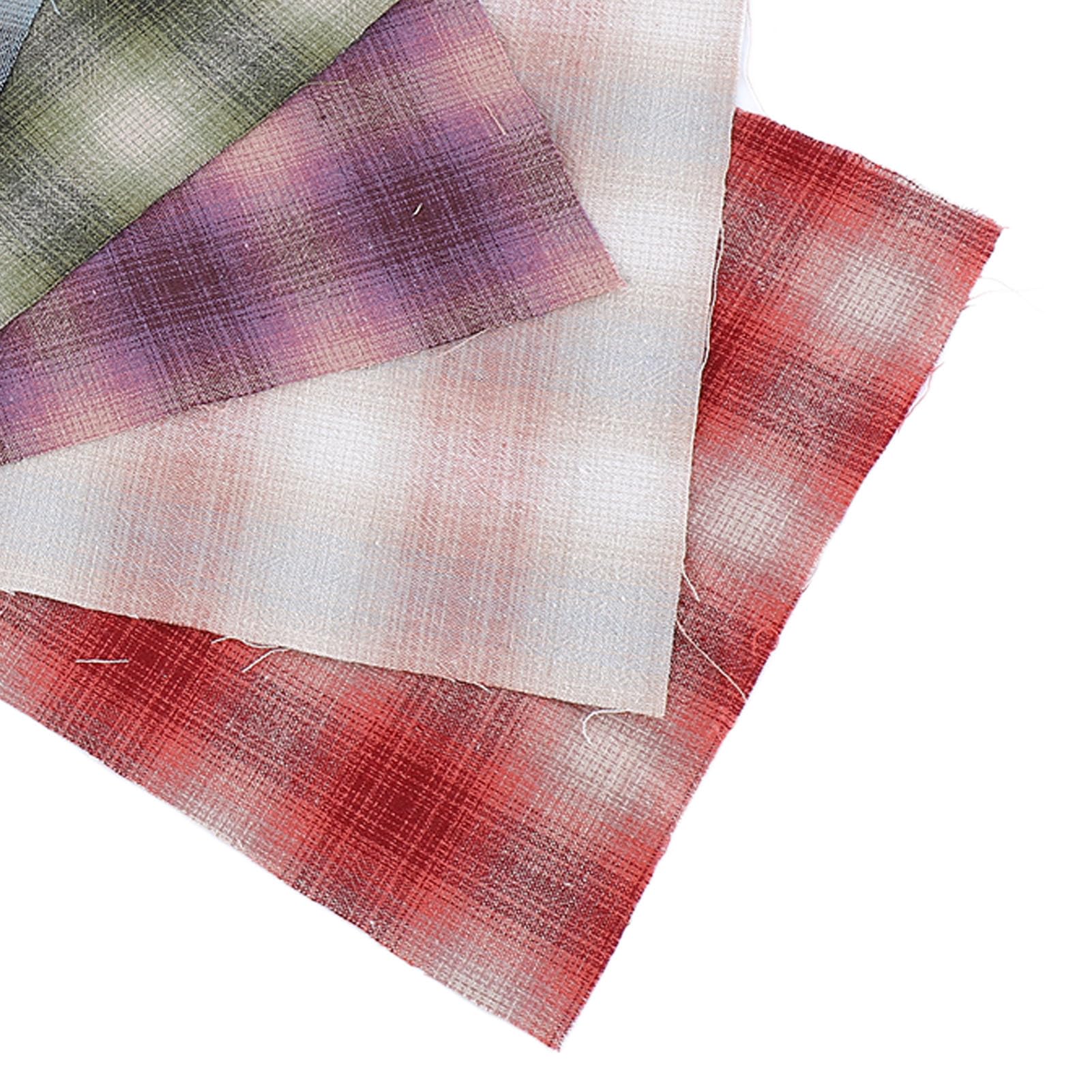 Plaid Fabric, Plaid Quilting Fabric Cotton Fabric Plaid Buffalo Check Fabric Precut Scraps for Christmas DIY Craft Sewing Quilting