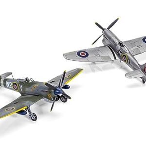 Airfix Model Airplane Kit Gift Set - A02110 Hawker Tempest Mk.V Post War, Plastic Plane Model Kits for Adults & Kids 14+, Skill Level 2, 1:72 Scale WW2 Military Aircraft Models for Beginners