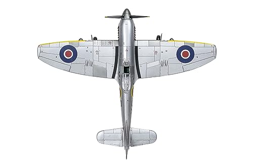 Airfix Model Airplane Kit Gift Set - A02110 Hawker Tempest Mk.V Post War, Plastic Plane Model Kits for Adults & Kids 14+, Skill Level 2, 1:72 Scale WW2 Military Aircraft Models for Beginners