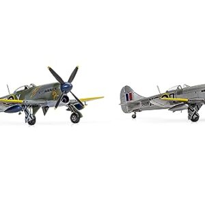 Airfix Model Airplane Kit Gift Set - A02110 Hawker Tempest Mk.V Post War, Plastic Plane Model Kits for Adults & Kids 14+, Skill Level 2, 1:72 Scale WW2 Military Aircraft Models for Beginners