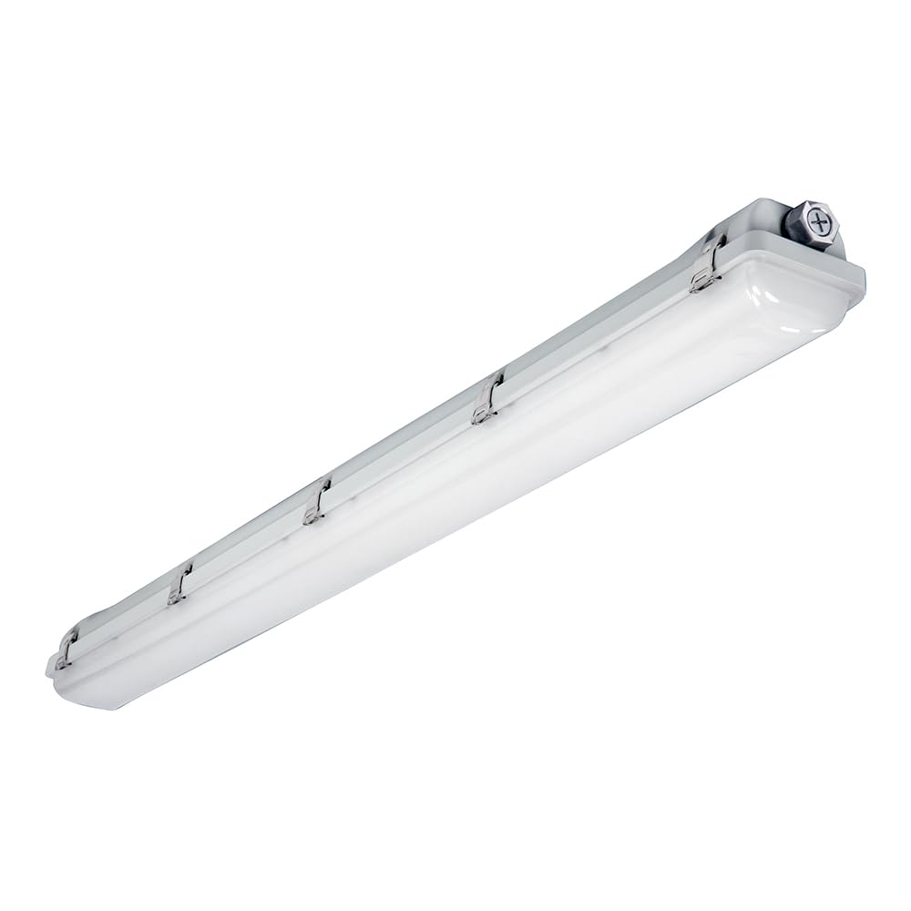 Metalux Vaportite 4 ft. White Integrated LED Industrial Vaportite withSelectable CCT and Lumen