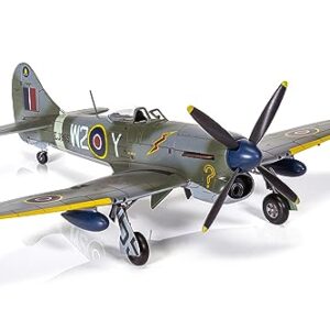 Airfix Model Airplane Kit Gift Set - A02110 Hawker Tempest Mk.V Post War, Plastic Plane Model Kits for Adults & Kids 14+, Skill Level 2, 1:72 Scale WW2 Military Aircraft Models for Beginners