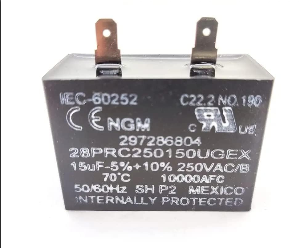 5304464438 Refrigerator Freezer Cooler Run Capacitor 1381223 216236200 216236300 216985003 218719201 218909901 218909913 3017761 3091424