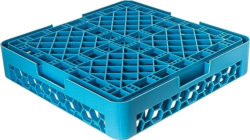 Soro Essentials- 36 Compartment Polypropylene Glass Rack Blue Color- Glass Rack for Kitchen Counter Durable Kitchen Glass Rack for Glassware Glass Drying Rack