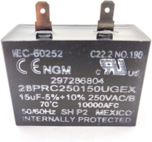 wp65889-4 refrigerator run ap6010187, ps11743364, wp65889-4 capacitor for whirlpool,