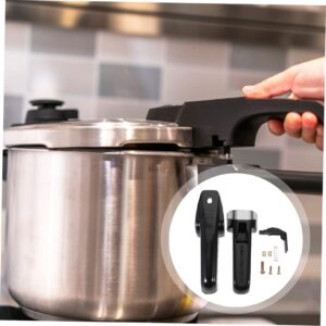 COOLHIYA 1 Set pressure cooker handle pressure pot handle pressure cooker part universal handle for replacement replaceable pot handle ollas bakelite three generations detachable pot ears