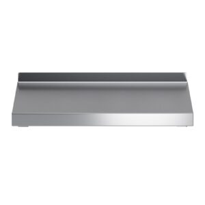 AmGood 6 in. x 16 in. Stainless Steel Wall Shelf with Squared Edge | NSF Certified | Appliance & Equipment Metal Shelving | Kitchen, Restaurant, Garage, Laundry, Utility Room