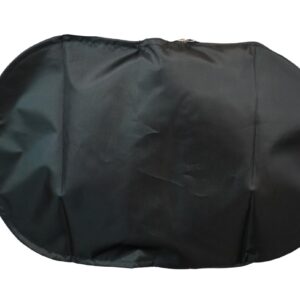 Ophthalmic Black Universal Phoropter Refractor Protective Dust Cover Nylon Zipper 19" L x 13" W