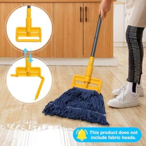 YeYeBest Mop Handle Commercial Heavy Duty - 60 inch Metal Commercial Mop Stick, Adjustable for Industrial & Household Floor Cleaning, 1Pack