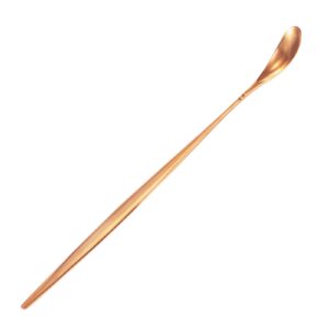 enermagix copper spoon,copper stirring spoon,copper tableware, bar spoon,10 inch bar cocktail shaker spoon, hand forged (copper)