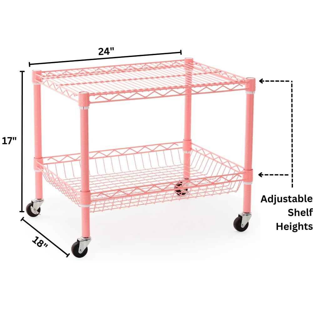 DormCo Suprima® Classic Fridge Stand - Pink