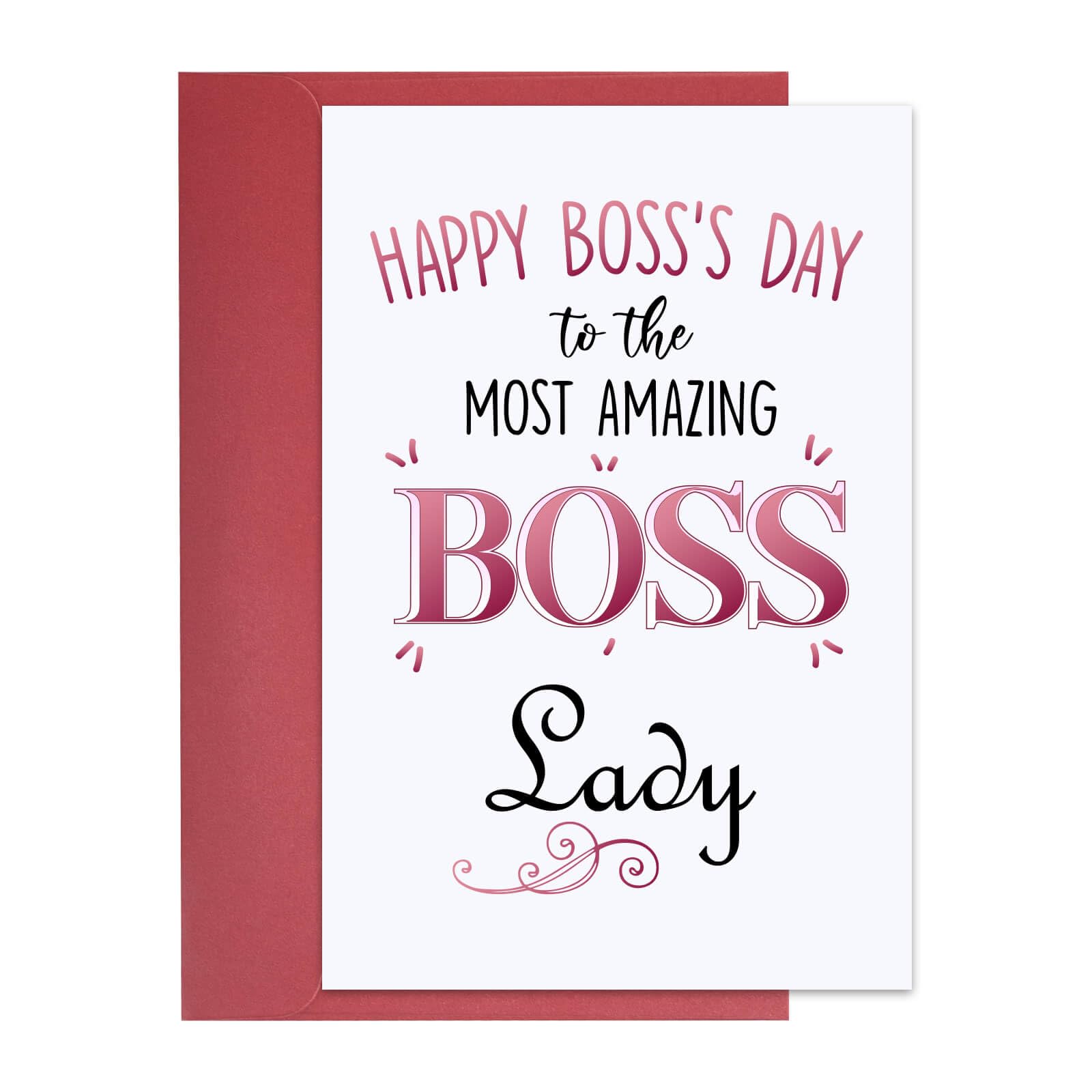 Hincoo Employee Appreciation Gifts, Best Boss Gifts For Women, Bosses Day Card, Bosses Day Gifts For Women, Bosses Day Gifts For Men, Boss Lady Gifts For Women, Boss Day Gifts For Women