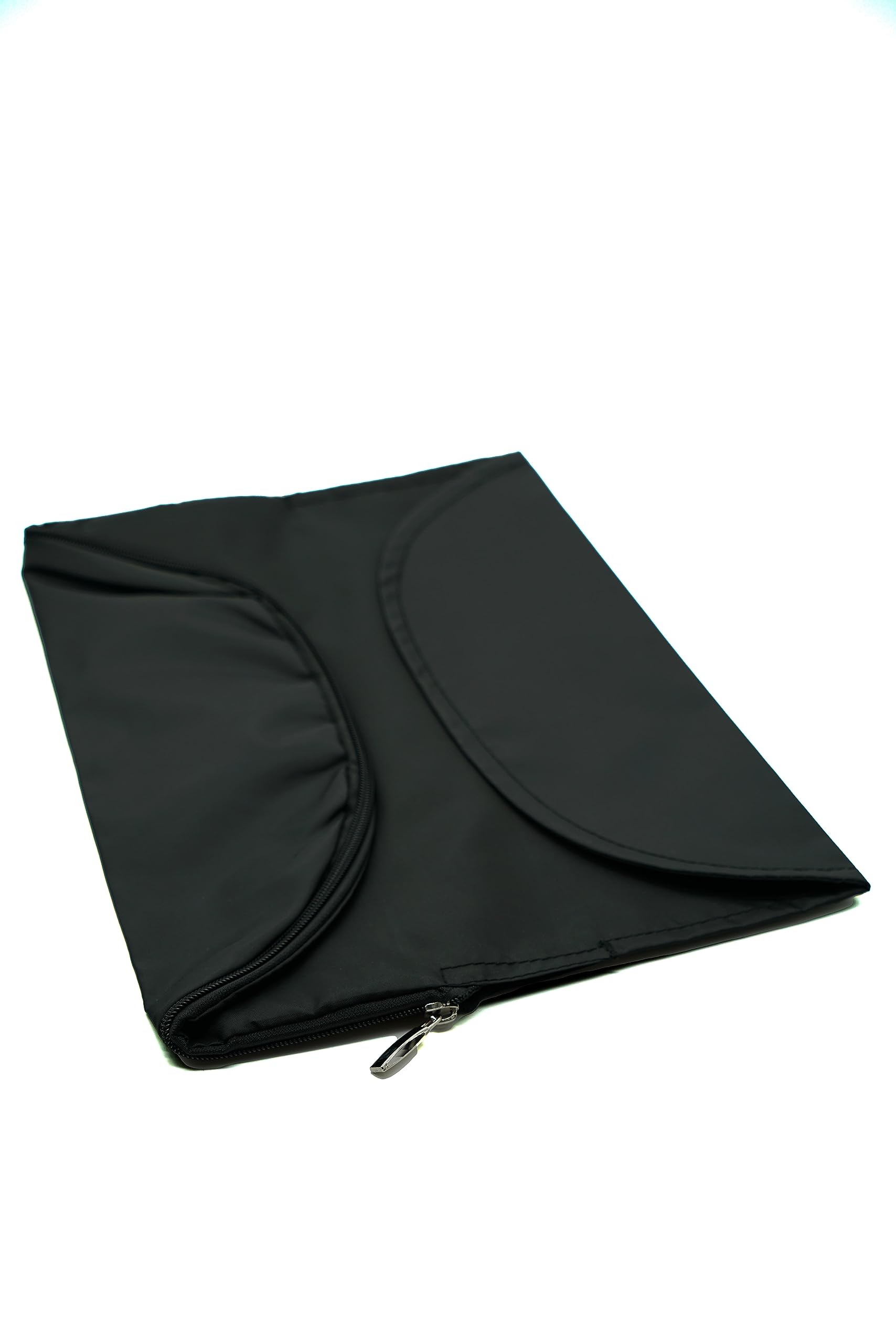 Ophthalmic Black Universal Phoropter Refractor Protective Dust Cover Nylon Zipper 19" L x 13" W