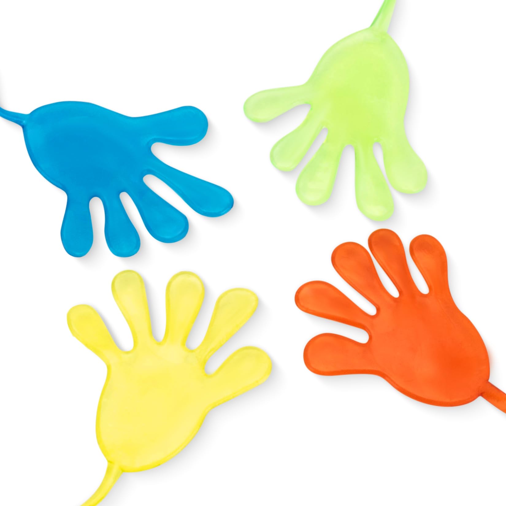 MAQIHAN 32pcs Sticky Hands - Sticky Fingers, Hand Squishy Toy, Halloween Toys, for Birthday Party Favors, Best Birthday Party Favors.