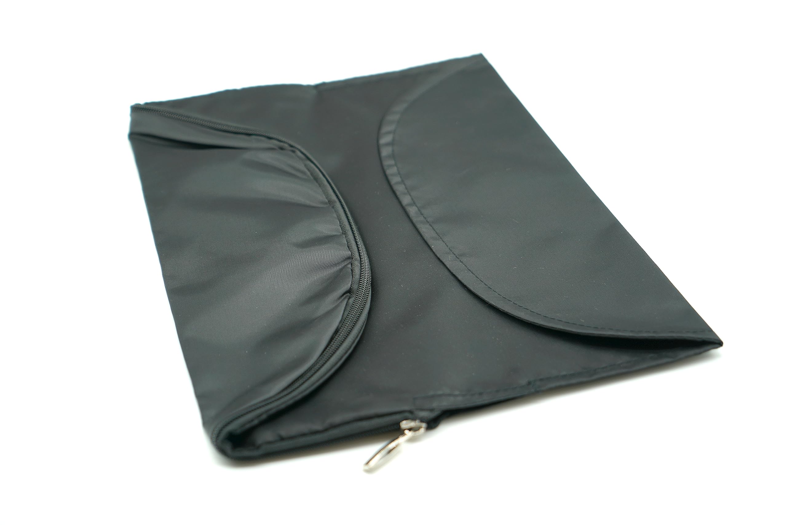 Ophthalmic Black Universal Phoropter Refractor Protective Dust Cover Nylon Zipper 19" L x 13" W