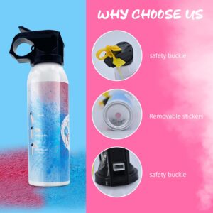 Gender Reveal Fire Extinguisher 2Pack Gender Extinguisher Smoke Powder Party with Pink or Blue Power for Baby Gender Reveal Boy Girl Photo Shoot Prop Colored Powder for Gender Reveal Ideas