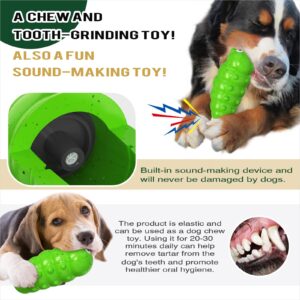 zaabaazina Dog Chew Toy for Aggressive Chewers, Squeaky Dog Toy Interactive Cute Shape, Teeth Grinding and Cleaning Function Retrieval Dog Toy Safe Material, Easy to Use