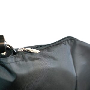 Ophthalmic Black Universal Phoropter Refractor Protective Dust Cover Nylon Zipper 19" L x 13" W