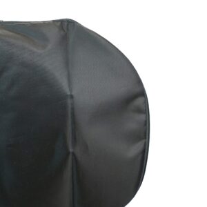 Ophthalmic Black Universal Phoropter Refractor Protective Dust Cover Nylon Zipper 19" L x 13" W