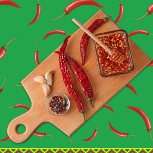 Peryiter 4 Pcs Chili Cook Party Decorations Off Tablecloth 108''x54'' Cinco De Mayo Tablecover Plastic Pepper Table Cover Disposable Chili Pepper Decoration Chili Pepper Supplies for Rectangle Table