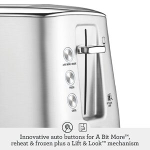 Breville the Toast Select™ Luxe 2-Slice Toaster, BTA735OYS, Oyster Shell