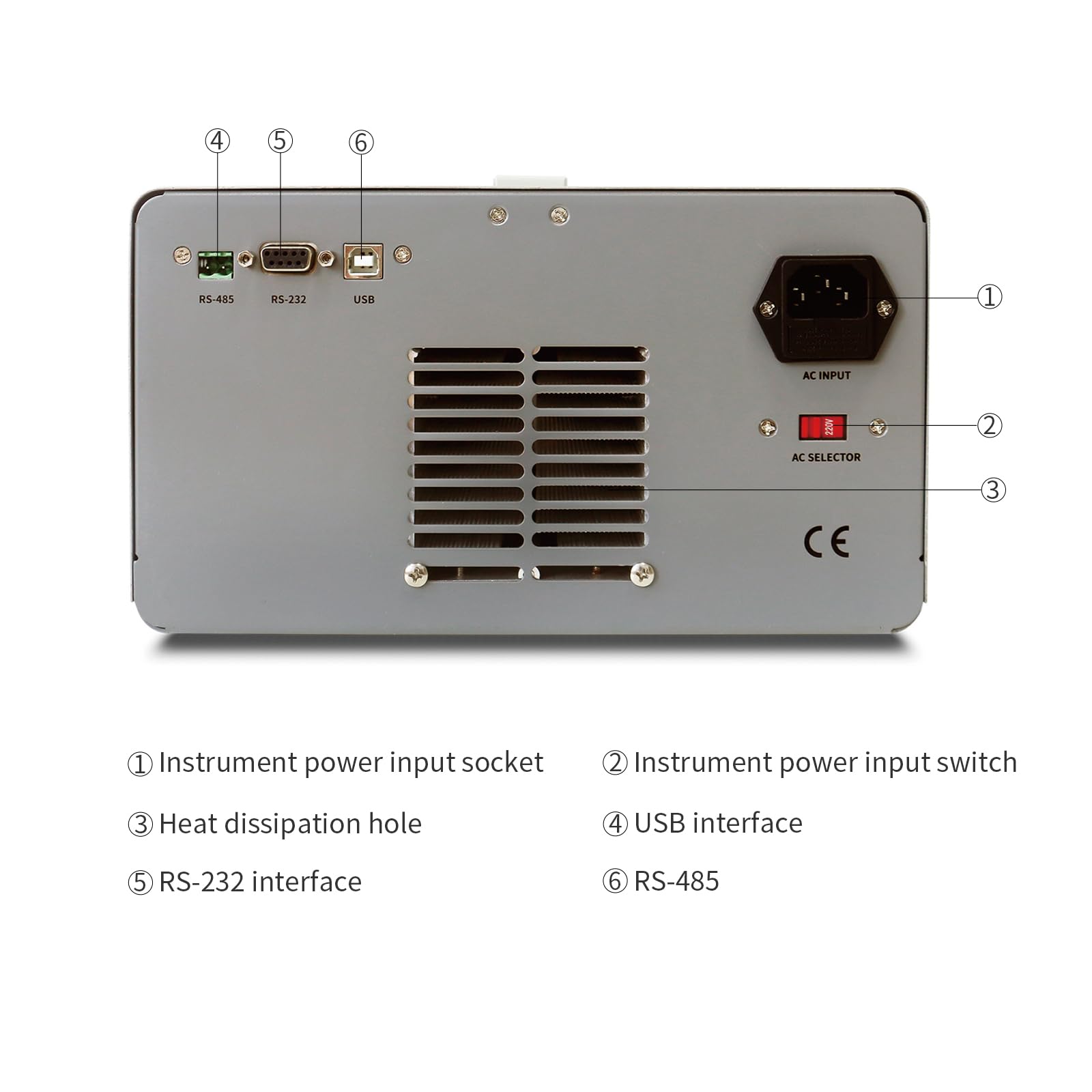 MATRIX DC Power Supply Variable 30V 10A 615W, 10mV 1mA Bench Power Supply High Precision 3 Output, Linear Power Supply with Bright Screen, Series Parallel Mode, USB RS232 RS485 Interface, MPS-3010H-3C