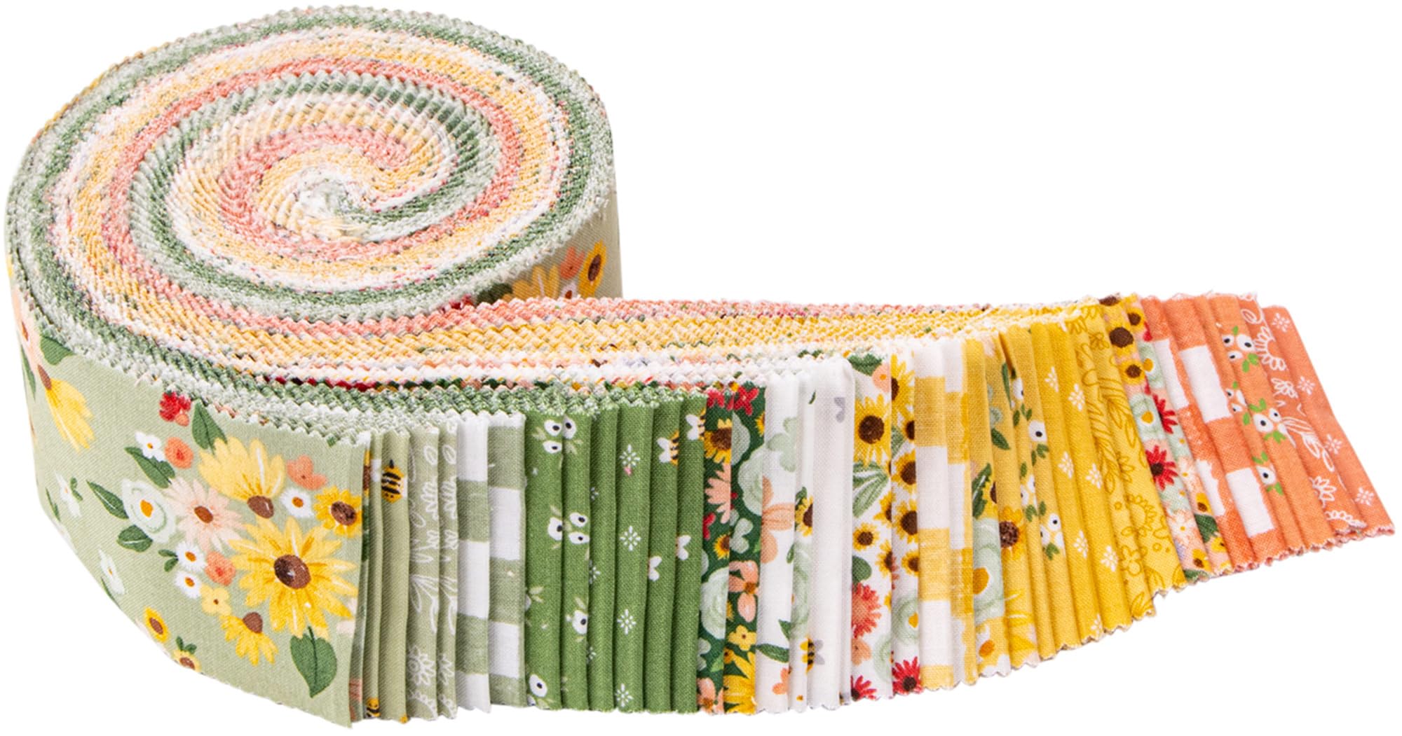 Echo Park Paper Co. Homemade Rolie Polie 40 2.5-inch Strips Jelly Roll Riley Blake RP-13720-40