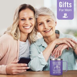 NOWWISH Christmas Gifts for Mom, Women, Wife - Gifts for Mom from Daughter, Son - Birthday Gifts for Mom, Mother - Mom Birthday Gifts - Mom Christmas Gifts - 14 Oz Mug, Purple