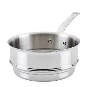 hestan provision cookware, steamer insert, stainless steel