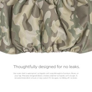 Pet Parents Premium Washable Belly Bands for Male Dogs & Extendrs, (3pack) of Male Dog Diapers & Male Dog Belly Bands, Color: Camo, Size: Large Dog Diapers Male