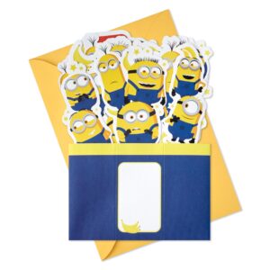 Hallmark Paper Wonder Minions Pop Up Card for Birthdays, Graduations, Retirements, Celebrations