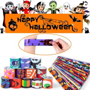 Sibucor 114 Pcs Halloween Party Favors Toys for kids,Pop Fidget Treat Bags Toys for Boys Grils,Treasure Box Toys,Classroom Prizes,Pinata Filler Goodie Bag Stuffers,Treasure Chest,Carnival Bulk Prizes