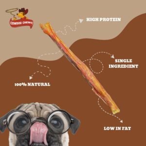 Cowdog Chews Premium Puppy Bully Stick for Small Dogs - Natural Dog Treats Delights for Their Chewing Needs 20 Oz (580 gr.)