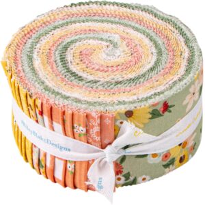 Echo Park Paper Co. Homemade Rolie Polie 40 2.5-inch Strips Jelly Roll Riley Blake RP-13720-40