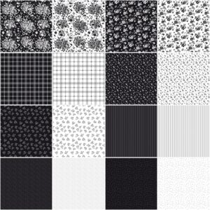 Dani Mogstad Black Tie 10" Stacker 42 10-inch Squares Layer Cake Riley Blake Designs 10-13750-42