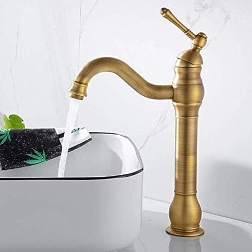 Single Lever Washbasin Faucet 360 ° Swiveling Bath Waterfall Faucet Basin Faucet Single Handle Basin Faucet for