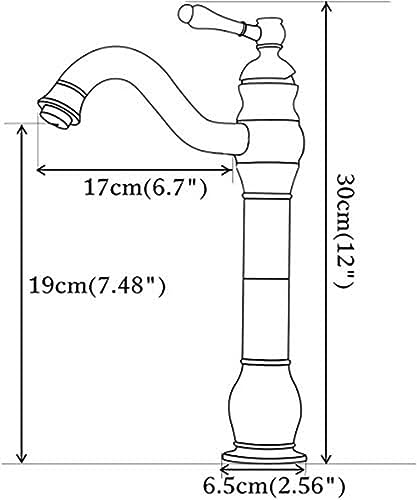 Single Lever Washbasin Faucet 360 ° Swiveling Bath Waterfall Faucet Basin Faucet Single Handle Basin Faucet for